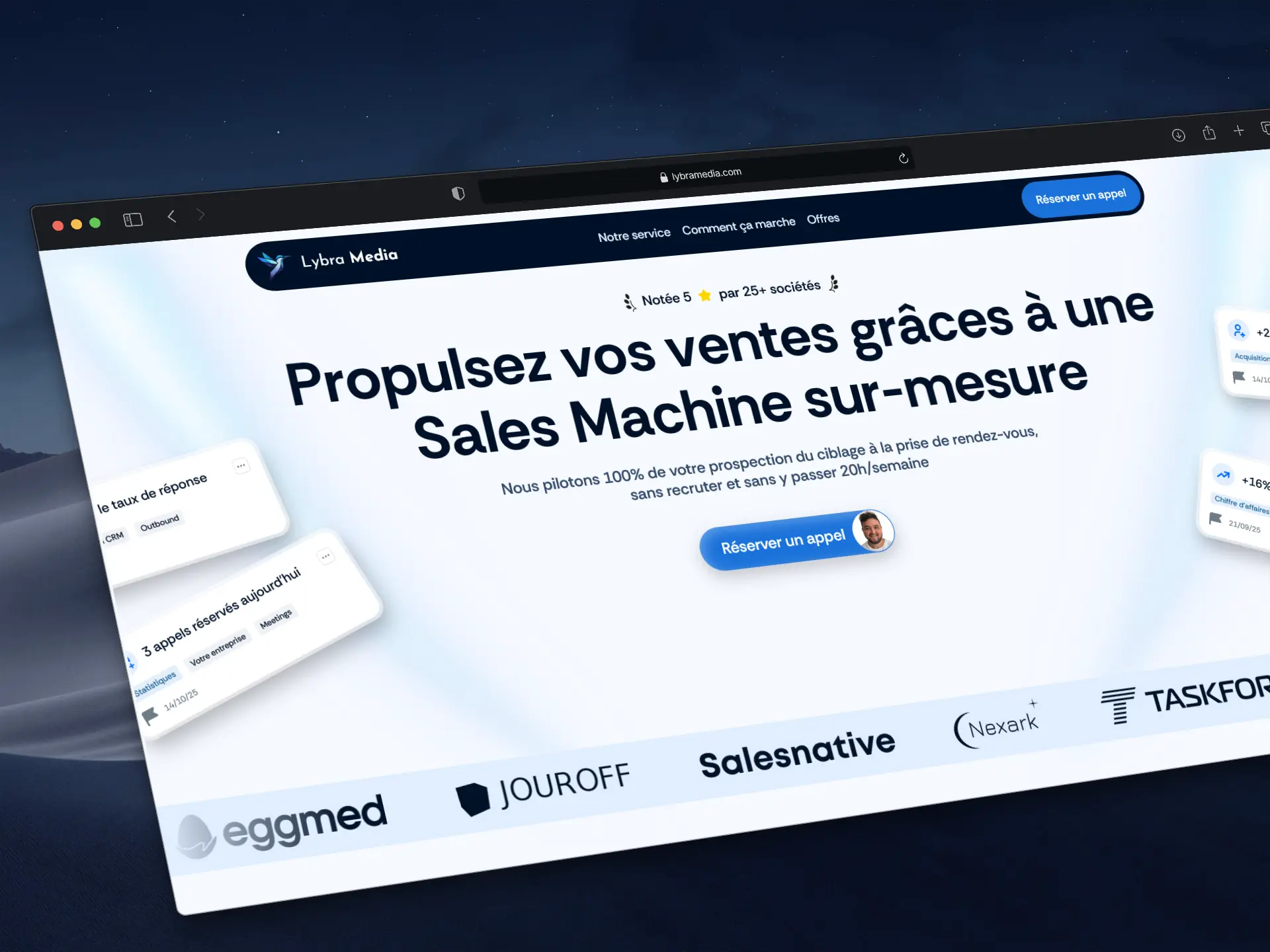 Redesign du hero Didomi, plateforme B2B de gestion des consentements RGPD