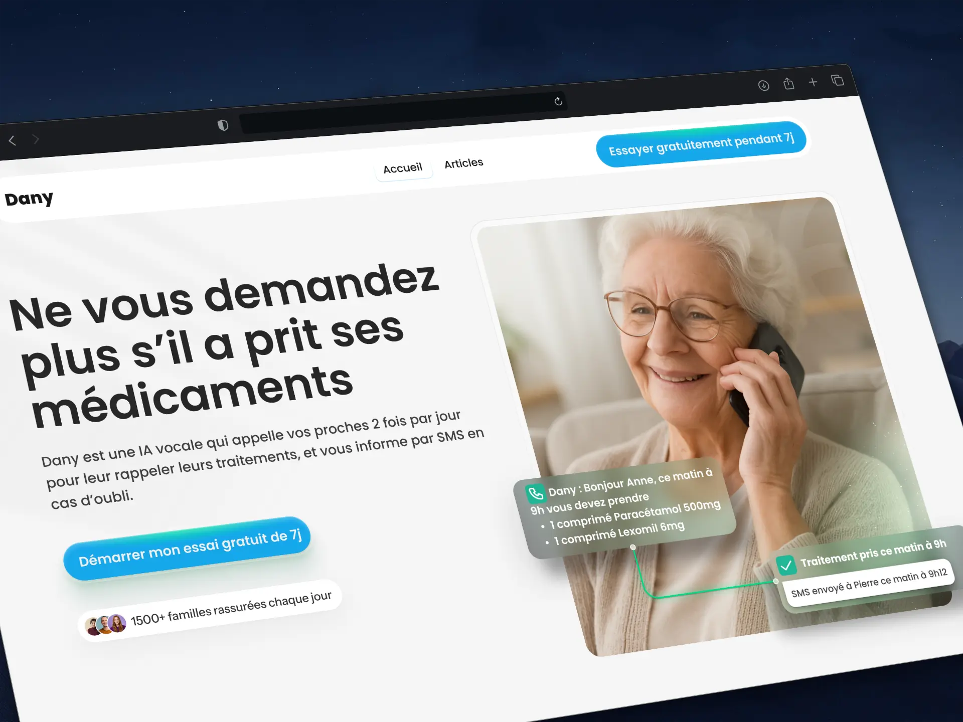 Redesign du hero Didomi, plateforme B2B de gestion des consentements RGPD