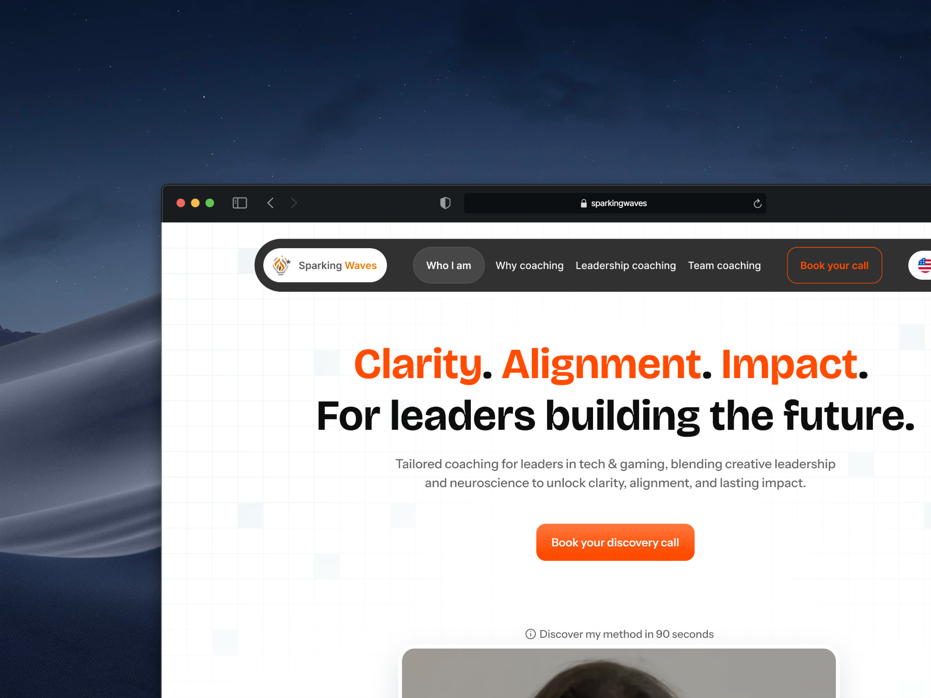 Nouvelle section hero pour Axonaut, CRM et outil de gestion pour PME